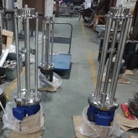 Homogénéisateur de laboratoire en acier inoxydable émulsifiant de cisaillement à grande vitesse réglable homogénéisateur sanitaire de haute qualité