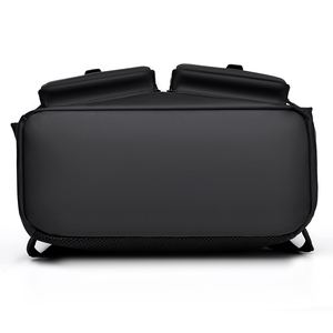 2025 Large Capacity PU Waterproof <b>Backpack</b> for High School <b>College</b> Students Business Travel Durable Polyester Lining - Product Image 4