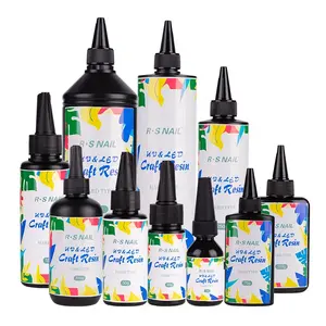 Resina UV R <span class=keywords><strong>S</strong></span> Nail de Alta Calidad, Alta Transparencia, Sin Burbujas, Tipo Duro, Secado Rápido, Adhesivo de Resina, Resina UV Cristal para Manualidades - Product Image 1