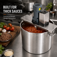 RVS-jamkookpotmixer voor fruitsaus, chocoladesiroop, dessertfabriek, verwerkingsapparatuur leverancier