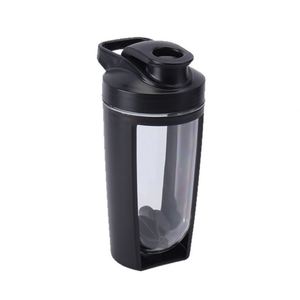 ขวดเชคโปรตีนใส 650 มล. ปลอดสาร BPA พร้อมโลโก้สั่งทำ ป้องกันการรั่วซึม ผลิตจากพลาสติก สำหรับออกกำลังกาย ฟิตเนส พร้อมลูกบอลผสม ขายส่ง - Product Image 5