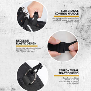 Chaleco Reflectante de Alta Resistencia para Perro con Asa, Diseño Nuevo, Protección Anti-Halcón, Impermeable, de Nailon, con Púas - Product Image 4