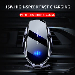 Chargeur Rapide Sans Fil pour <span class=keywords><strong>Voiture</strong></span> Type-C <span class=keywords><strong>Support</strong></span> de Téléphone Portable à Induction Infrarouge avec <span class=keywords><strong>Ouverture</strong></span> et Fermeture Automatiques - Product Image 5