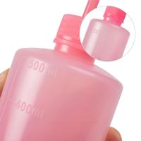 Bouteille de rinçage pour cils en plastique blanc vide, personnalisable, à presser, pour le lavage des cils, vente en gros