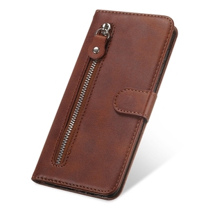 Pour <span class=keywords><strong>Sony</strong></span> <span class=keywords><strong>Xperia</strong></span> 10 VI 2024 Zipper Design porte-carte portefeuille étui de téléphone, livre étui à rabat sac pour Redmi Turbo 3 5G - Product Image 6