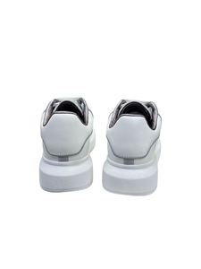 Zapatos Casuales de Mujer de Cuero de Alta Calidad al por Mayor, Zapatos Deportivos para Hombre con Suela Gruesa para Caminar - Product Image 3