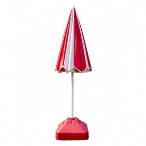 Wholesale Custom Outdoor <b>Foldable</b> Sun <b>Umbrella</b> Advertising Polyester PVC Vinyl Oxford Beach <b>Umbrellas</b> for Telecom - Product Image 4