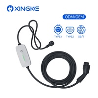 Cargador Portátil para Vehículos Eléctricos de 3.5kW 16A con Protección Múltiple, Enchufe GB/T, Cable Resistente al Desgaste para Viajes por Carretera
