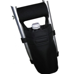 Sac de rangement pour cannes, pochette suspendue portable 25x15 pour béquilles avec poches pour téléphone et stylo - Product Image 5