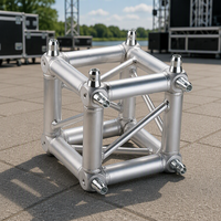 Meilleure vente Aluminium couleur dj portable éclairage truss spigot box global stage speaker hanging truss en vente