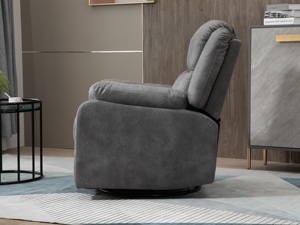 Sillón reclinable Sofá eléctrico PU PVC Tela Suave Sala de estar <span class=keywords><strong>Relax</strong></span> Silla de masaje - Product Image 4