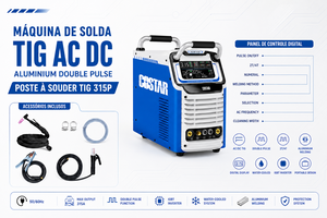 Machine à souder AC/DC WSM 315 Pulse, 5 étoiles, pour soudage TIG de l'aluminium. - Product Image 3