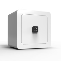 Coloré maison hôtel sécurité Smart Mini argent empreinte digitale coffre-fort numérique électronique petit coffre-fort avec serrure