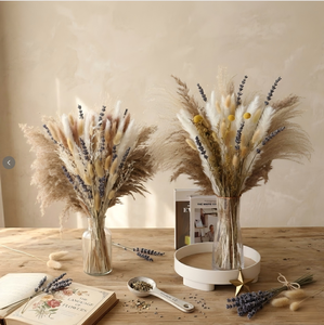 Ramo de Flores Secas a Granel, Mezcla de Lavanda y Pampas Hecha a Mano para Decoración de Eventos, Proveedor - Product Image 2