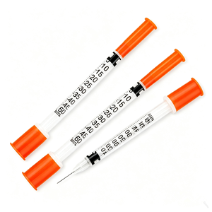 Seringues à insuline 1 ml, aiguilles à insuline 31G 8 mm, seringues U100 1cc avec aiguilles 31G 5/16 (8 mm) pour soins vétérinaires - Product Image 5
