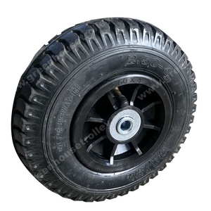 Nuevo Juego de Ruedas y Neumáticos de 8 Pulgadas 2.80/2.50-4, Ruedas de Goma Neumáticas con Llanta de PP, Ruedas de Goma Pequeñas para Juguetes - Product Image 4