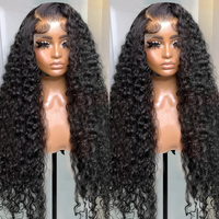 Peluca con malla frontal de cabello brasileño, peluca de cabello humano real Remy virgen 100%, Peluca de Bob de onda de agua corta, onda natural brasileña
