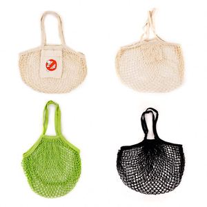 Sac de courses en filet respirant écologique avec poche intérieure en toile, grande capacité pour les courses quotidiennes au supermarché et usage décontracté - Product Image 4