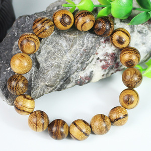 Vietnamese Agarwood <b>Bracelet</b> 12mm Wooden Buddhist Beads Unisex Gift Jewelry - Product Image 4