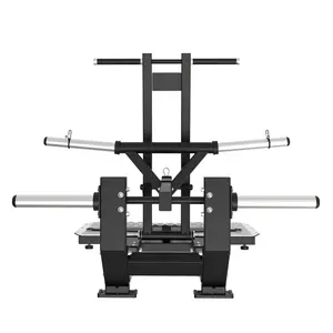 Çin'de yapılan yeni Fitness ticari ekipman BBT04 plaka yüklü spor satılık kalça kemeri Squat makinesi