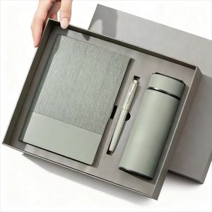 Promotional Luxury Business Gift Set A5 Notebook with Embossed Printing Custom Logo for Corporate Events - Product Image 3