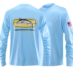 Camisa de Pesca Personalizada con Logotipo, Transpirable, de Manga Larga, Secado Rápido, Protección UV UPF 50, Poliéster Resistente para Hombre - Product Image 4