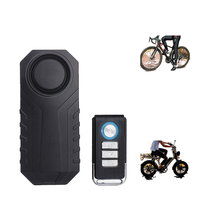 Alarme antivol pour vélo Fatbike 113 dB, protection IP65, sans fil, détection de vibrations RF433, fonction SOS, portée de détection 10 m, pour la conduite en extérieur