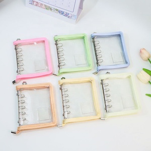 M5 binder 5 טבעת 5 נצנצים טבעת pvc קלסר דף נייר מזומנים מעטפות מערכת כתב עת planner - Product Image 1