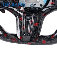 Volant personnalisé en fibre de carbone rouge avec LED pour BMW G15 G16 G30 G20 G28 G29 G38 G12 G05 G11 G15 G01 G02 G40 G42 F30