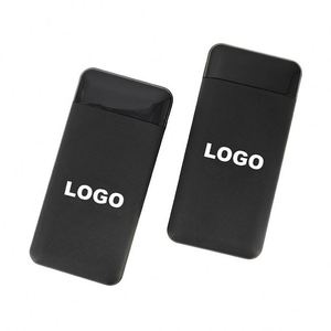 Design Corporate Promotional Gift <b>Cheap</b> Custom logo High Capacity Fast Charging Usb Power Bank 10000mah with <b>Light</b> - Product Image 1