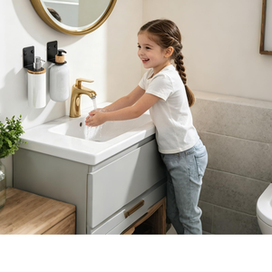Self Adhesive Wall Mount Liquid <b>Soap</b> Dispenser <b>Holder</b> Stainless Steel Shampoo Dispenser <b>Holder</b> <b>Soap</b> Bottle <b>Holder</b> - Product Image 3