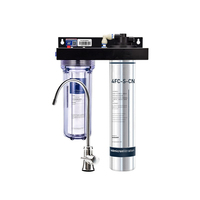 Purificateur d'eau domestique à alimentation manuelle Ultra-Filtration Filtre en fibre de carbone Machine à filtre à eau sans réservoir sous évier