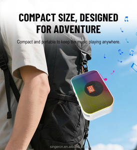 Altavoz Inalámbrico Impermeable ZQS-B102, Altavoz Inalámbrico Portátil Recargable para Exteriores con FM y TF - Product Image 3