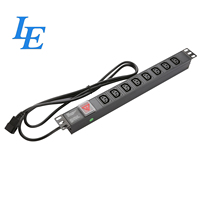 Bloc d'alimentation PDU triphasé 19 pouces pour armoire réseau IEC 13 PDU