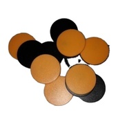 13.56MHz RFID petite carte 18mm diamètre ISO modèle pièce étiquettes étanche PVC blanc carte vierge 1K puce UHF Interface de Communication