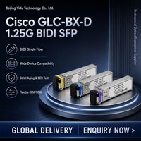 Module émetteur-récepteur optique SFP compatible GLC-BX-D 1.25G Gigabit 1490nm 1310nm 10km BIDI DOM SMF pour entreprise