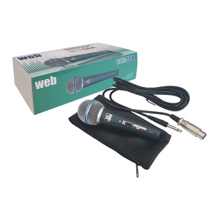 Micrófono Vocal Dinámico Supercardioide Beta58A con Cable y Estuche - Product Image 1