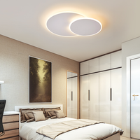 Interrupteur d'éclairage linéaire à commande intelligente pour la maison, design moderne, base en fer, couvercle en acrylique, éclairage LED encastré pour salon et chambre à coucher
