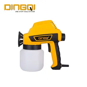 Dingqi mini pulverizador de tinta elétrica, pulverizador profissional portátil, solenóide, de mão, para pintura, 110w