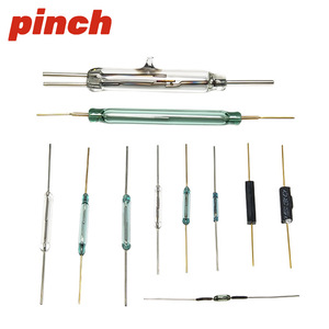 Interrupteur à pince MKA14103 normalement ouvert/fermé, résistant aux vibrations, magnétique, plaqué or, 1,8x5,7x2x14mm - Product Image 1