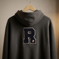 Étiquettes de vêtements personnalisées avec design d'étiquette 3D, logo en fer, patch en chenille, patch brodé, badges alphabétiques, patchs brodés personnalisés
