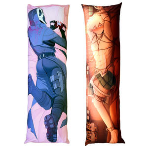 Dakimakura — oreiller traversin personnalisé, coussin traversin et canapé, matière à 2 voies, animé, - Product Image 1