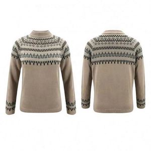 Pull-over en tricot à col roulé pour femme, manches longues, tendance et personnalisé - Product Image 4