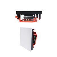 Caisson de basses 300W 4Ohm pour maison intelligente et hôtels, avec clarté révélatrice et précision tonale impeccable, haut-parleur de caisson de basses pour cinéma maison