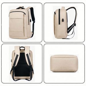 2026 New Trend Ergonomic Comfort System Sustainable Recycled Fabric Business Backpack for <b>Smart</b> Urban Commute - Product Image 4