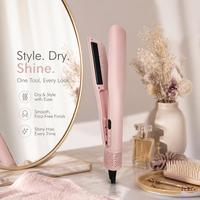 Plancha de Pelo Eléctrica Torlin, de Plástico ABS, con Pantalla LCD, Multitemperatura, Voltaje Universal, para Alisar y Reestructurar el Cabello