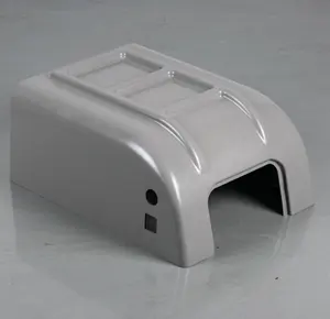 Vacuum formed plastic enclosure custom thermoforming plastic device shell