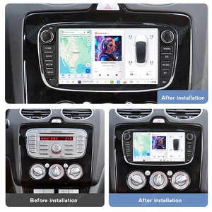 MEKEDE DUDU7 12+256 Reproductor Multimedia para Auto con GPS, Navegación, Pantalla para Auto, Reproductor <span class=keywords><strong>de</strong></span> Música y Video, Radio para Auto para <span class=keywords><strong>Ford</strong></span> Focus SIN DVD_7 pulgadas - Product Image 3