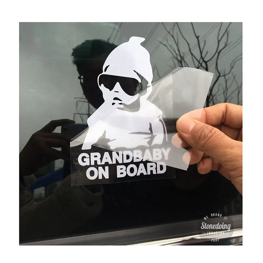 Waterproof Vehicle Transfer Amine Outdoor Car Window Decals Custom Vinyl Die Cut Car Stickers 3d Car Decal