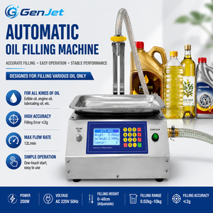 Machine de remplissage de liquides (huiles comestibles et lubrifiantes) la plus populaire, 12 L par minute, avec contrô<span class=keywords><strong>le</strong></span> du poids pour bouteilles d'huile moteur et d'huile <span class=keywords><strong>parfum</strong></span>ée - Product Image 4